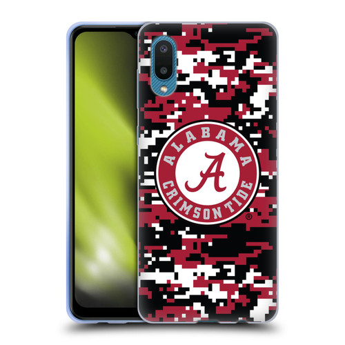 University Of Alabama UA The University Of Alabama Digital Camouflage Soft Gel Case for Samsung Galaxy A02/M02 (2021)