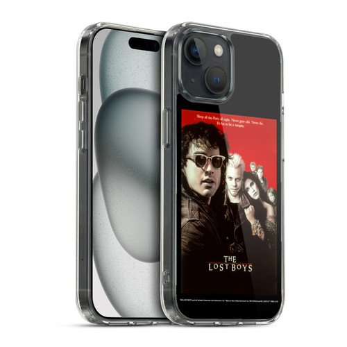 The Lost Boys Characters Poster Soft Gel Case for Apple iPhone 15 & MagSafe