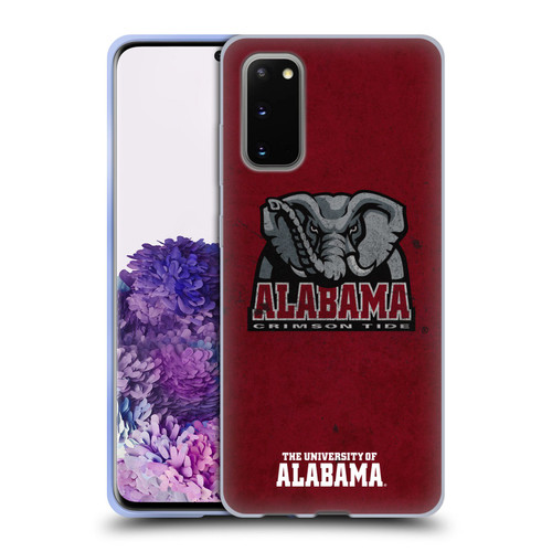 University Of Alabama UA The University Of Alabama Distressed Soft Gel Case for Samsung Galaxy S20 / S20 5G