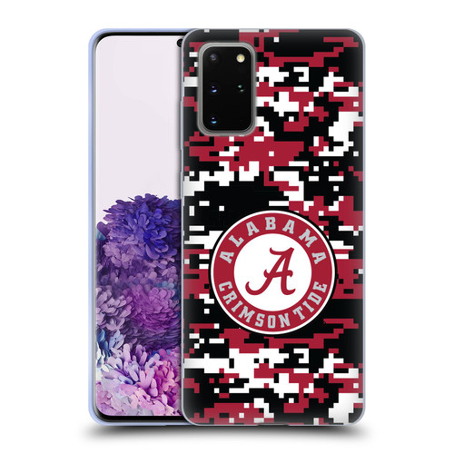 University Of Alabama UA The University Of Alabama Digital Camouflage Soft Gel Case for Samsung Galaxy S20+ / S20+ 5G