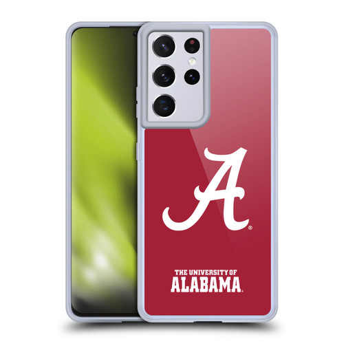 University Of Alabama UA The University Of Alabama Plain Soft Gel Case for Samsung Galaxy S21 Ultra 5G University Of Alabama UA The University Of Alabama Plain Soft Gel Case for Samsung Galaxy S21 Ultra 5G