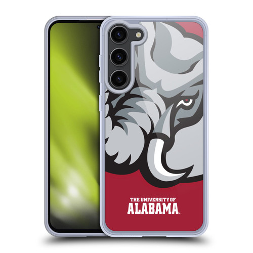 University Of Alabama UA The University Of Alabama Oversized Icon Soft Gel Case for Samsung Galaxy S23+ 5G