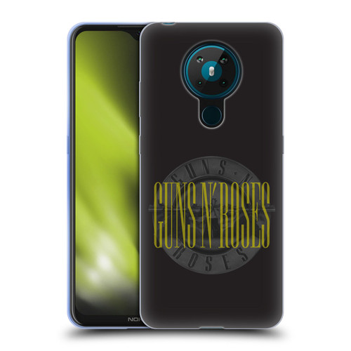 Guns N' Roses Band Art Bullet Soft Gel Case for Nokia 5.3
