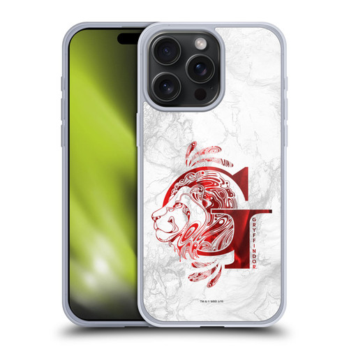 Harry Potter Deathly Hallows IX Gryffindor Aguamenti Soft Gel Case for Apple iPhone 15 Pro Max