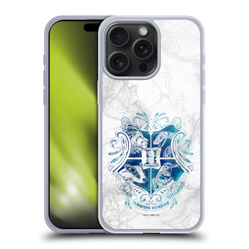 Harry Potter Deathly Hallows IX Hogwarts Aguamenti Soft Gel Case for Apple iPhone 15 Pro Max