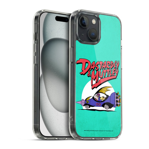 Wacky Races Classic Automobile Soft Gel Case for Apple iPhone 15 & MagSafe