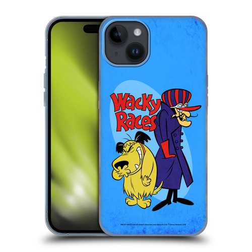 Wacky Races Classic Dastardly And Muttley 2 Soft Gel Case for Apple iPhone 15 Plus