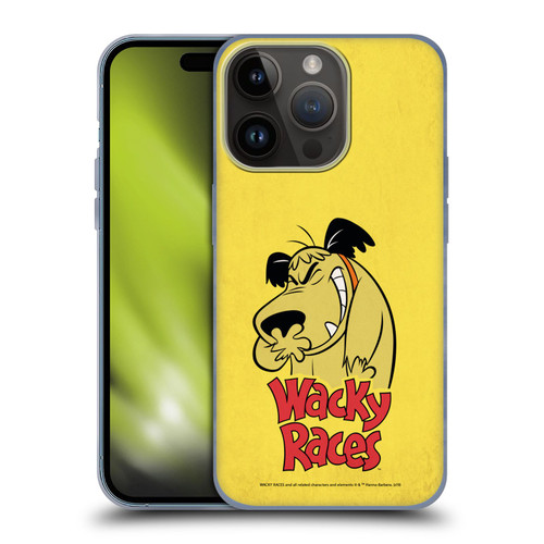 Wacky Races Classic Muttley Soft Gel Case for Apple iPhone 15 Pro