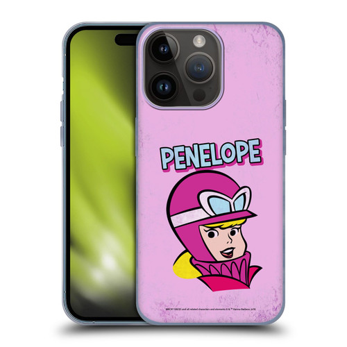 Wacky Races Classic Penelope Soft Gel Case for Apple iPhone 15 Pro
