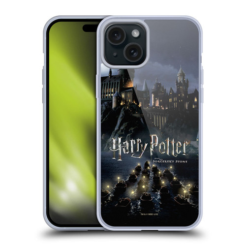 Harry Potter Sorcerer's Stone II Castle Soft Gel Case for Apple iPhone 15 Plus