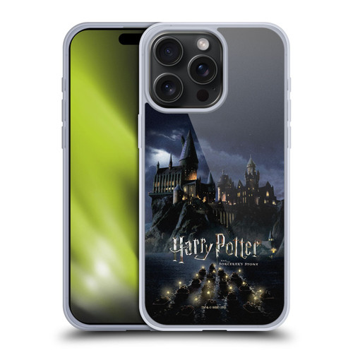 Harry Potter Sorcerer's Stone II Castle Soft Gel Case for Apple iPhone 15 Pro Max & MagSafe