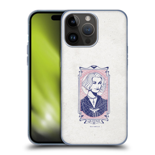 Fantastic Beasts The Crimes Of Grindelwald Art Nouveau Queenie Soft Gel Case for Apple iPhone 15 Pro Max