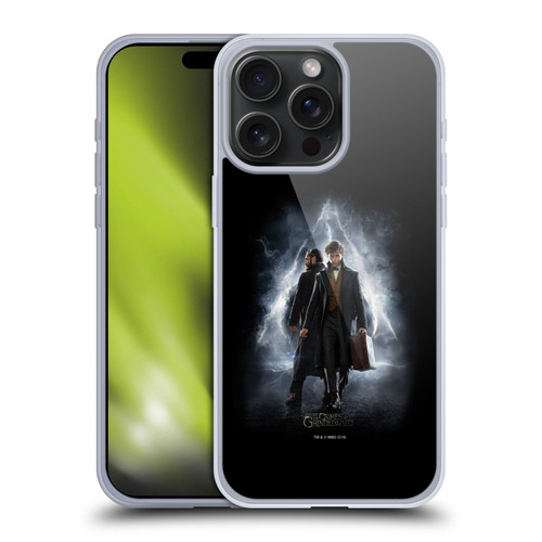 Fantastic Beasts The Crimes Of Grindelwald Key Art Newt & Albus Poster Soft Gel Case for Apple iPhone 15 Pro Max