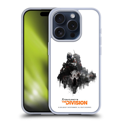 Tom Clancy's The Division Factions Last Man Batallion Soft Gel Case for Apple iPhone 15 Pro