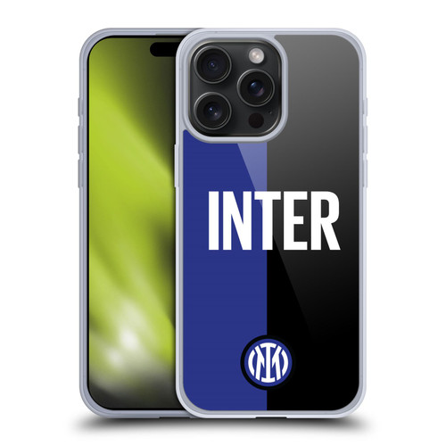 Fc Internazionale Milano Badge Inter Milano Logo Soft Gel Case for Apple iPhone 15 Pro Max & MagSafe