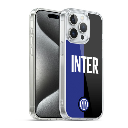 Fc Internazionale Milano Badge Inter Milano Logo Soft Gel Case for Apple iPhone 15 Pro & MagSafe