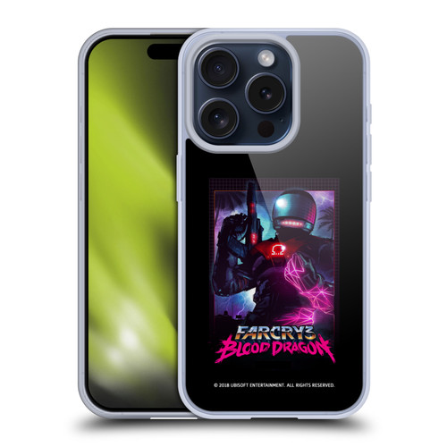 Far Cry 3 Blood Dragon Key Art Omega Soft Gel Case for Apple iPhone 15 Pro