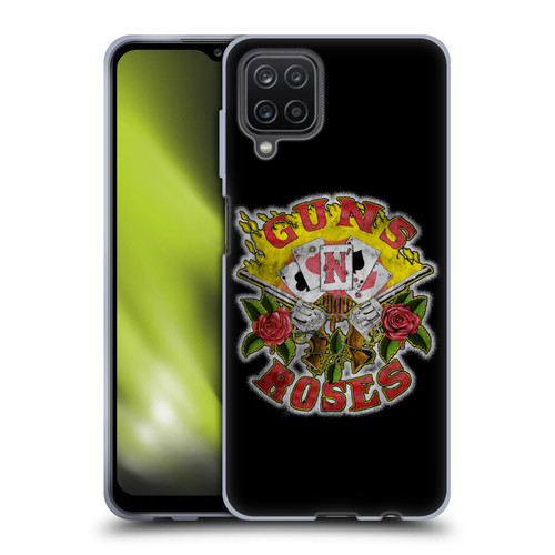Guns N' Roses Band Art Cards Soft Gel Case for Samsung Galaxy A12 (2020)