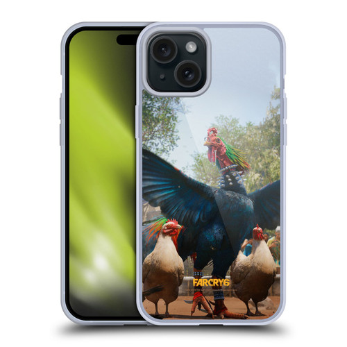Far Cry 6 Amigos Chicharrón Soft Gel Case for Apple iPhone 15 Plus