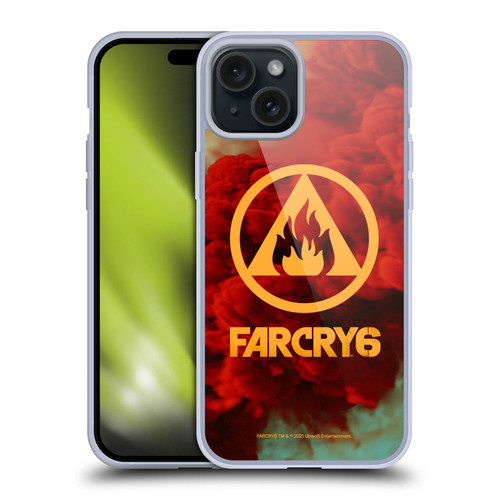 Far Cry 6 Graphics Logo Soft Gel Case for Apple iPhone 15 Plus