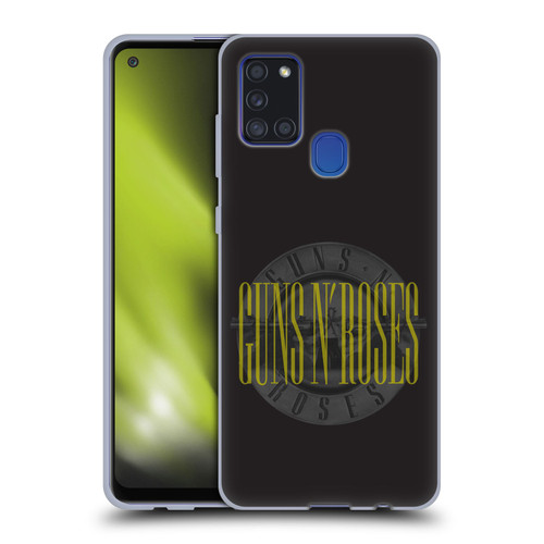 Guns N' Roses Band Art Bullet Soft Gel Case for Samsung Galaxy A21s (2020)