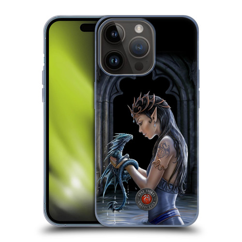 Anne Stokes Dragon Friendship Water Soft Gel Case for Apple iPhone 15 Pro