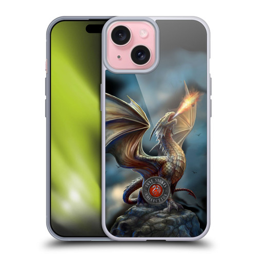 Anne Stokes Dragons Noble Soft Gel Case for Apple iPhone 15