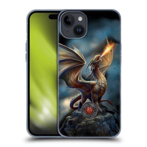 Anne Stokes Dragons Noble Soft Gel Case for Apple iPhone 15 Plus