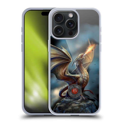 Anne Stokes Dragons Noble Soft Gel Case for Apple iPhone 15 Pro Max