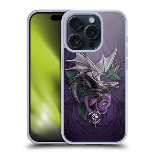 Anne Stokes Dragons 3 Beauty 2 Soft Gel Case for Apple iPhone 15 Pro