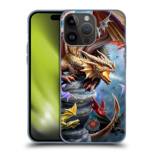 Anne Stokes Dragons 4 Clan Soft Gel Case for Apple iPhone 15 Pro Max