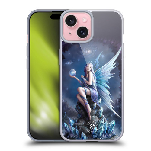 Anne Stokes Fairies Stargazer Soft Gel Case for Apple iPhone 15