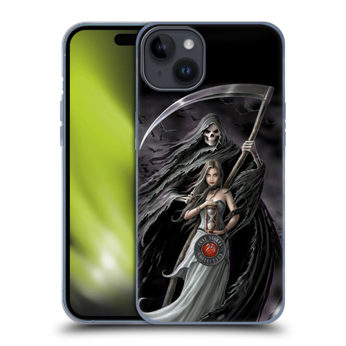Anne Stokes Gothic Summon the Reaper Soft Gel Case for Apple iPhone 15 Plus