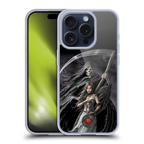 Anne Stokes Gothic Summon the Reaper Soft Gel Case for Apple iPhone 15 Pro