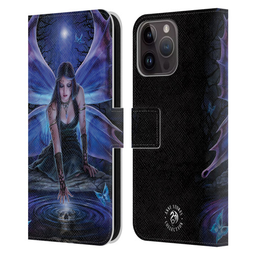 Anne Stokes Fairies Immortal Flight Leather Book Wallet Case Cover For Apple iPhone 15 Pro Max