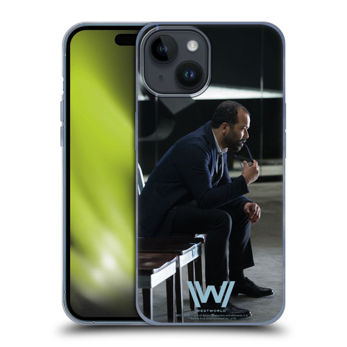 Westworld Characters Bernard Lowe Soft Gel Case for Apple iPhone 15