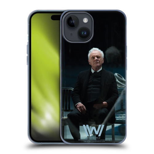 Westworld Characters Robert Ford Soft Gel Case for Apple iPhone 15