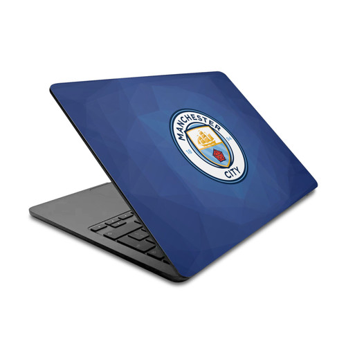 Manchester City Man City FC Art Navy Blue Geometric Vinyl Sticker Skin Decal Cover for Apple MacBook Air 13.6" A2681 (2022)