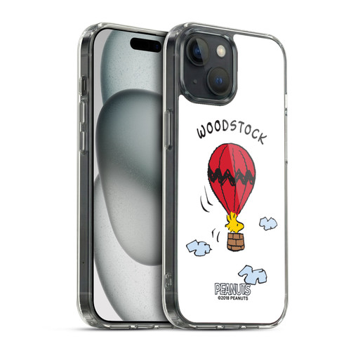 Peanuts Characters Woodstock Soft Gel Case for Apple iPhone 15 & MagSafe