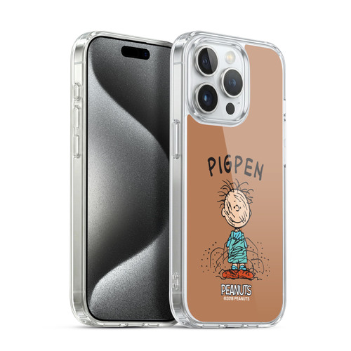 Peanuts Characters Pigpen Soft Gel Case for Apple iPhone 15 Pro & MagSafe
