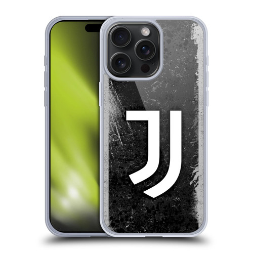 Juventus Football Club Art Distressed Logo Soft Gel Case for Apple iPhone 15 Pro Max