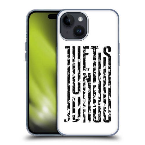 Juventus Football Club Graphic Logo  Fans Soft Gel Case for Apple iPhone 15