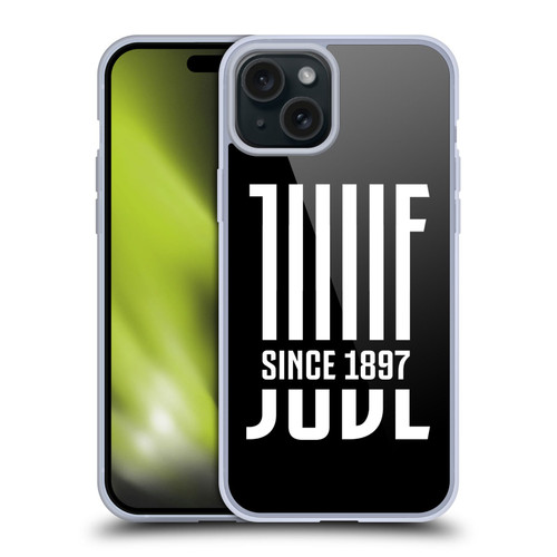 Juventus Football Club History Since 1897 Soft Gel Case for Apple iPhone 15 Plus