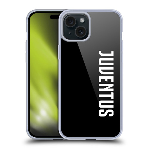 Juventus Football Club Lifestyle 2 Logotype Soft Gel Case for Apple iPhone 15 Plus
