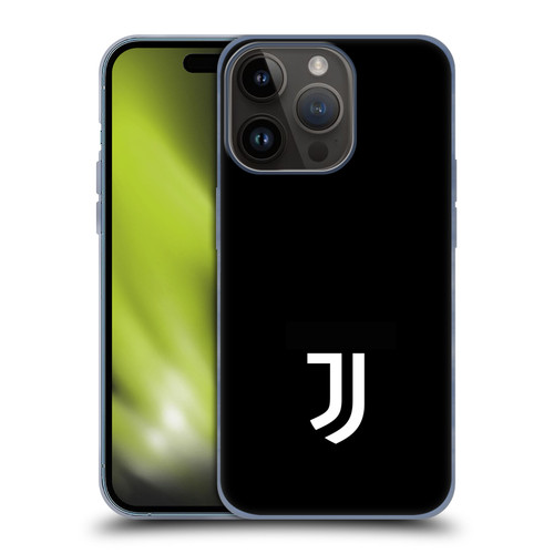 Juventus Football Club Lifestyle 2 Plain Soft Gel Case for Apple iPhone 15 Pro