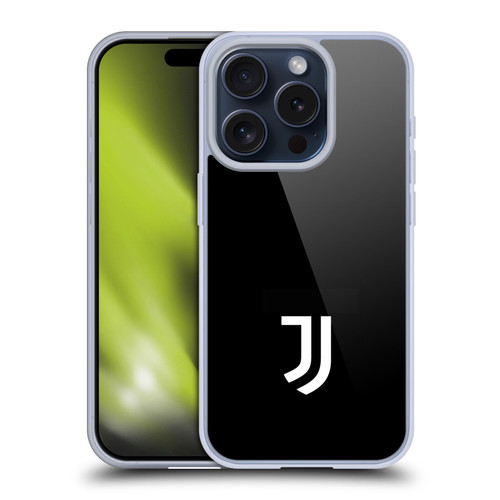 Juventus Football Club Lifestyle 2 Plain Soft Gel Case for Apple iPhone 15 Pro