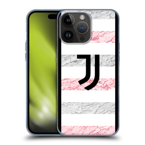 Juventus Football Club 2023/24 Match Kit Away Soft Gel Case for Apple iPhone 15 Pro Max
