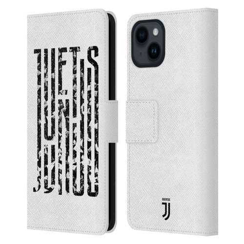 Juventus Football Club Graphic Logo  Fans Leather Book Wallet Case Cover For Apple iPhone 15