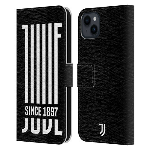 Juventus Football Club History Since 1897 Leather Book Wallet Case Cover For Apple iPhone 15 Plus