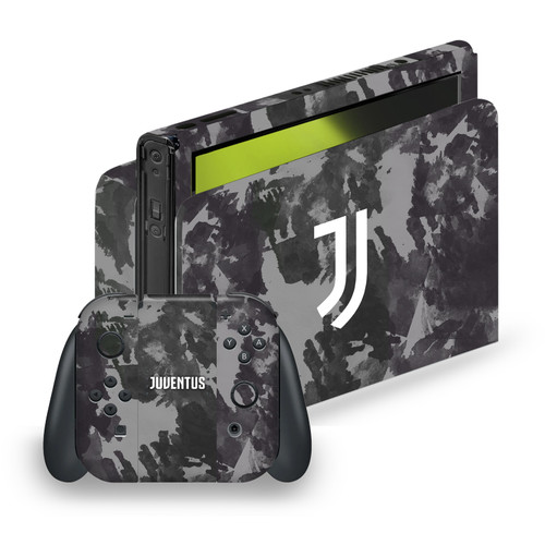 Juventus Football Club Art Monochrome Splatter Vinyl Sticker Skin Decal Cover for Nintendo Switch OLED